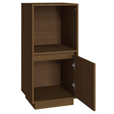 vidaXL Ντουλάπι Καφέ Μέλι 38x35x80cm από Μασίφ Ξύλο Πεύκου 1 τεμ.
