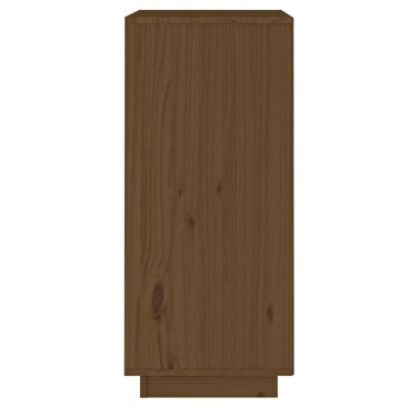vidaXL Ντουλάπι Καφέ Μέλι 38x35x80cm από Μασίφ Ξύλο Πεύκου 1 τεμ.