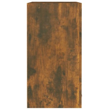 vidaXL Κρεμαστό Ντουλάπι Lyon Καπνιστή Δρυς 60x31x60cm 1 τεμ.