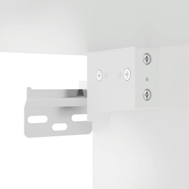 vidaXL Κρεμαστό Ντουλάπι Lyon Καπνιστή Δρυς 60x31x60cm 1 τεμ.