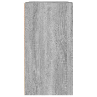 vidaXL Κρεμαστό Ντουλάπι Lyon Γκρι Sonoma 60x31 60cm 1 τεμ.
