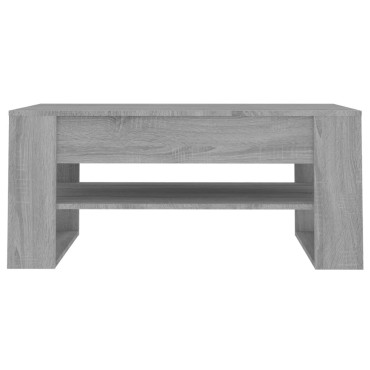 vidaXL Τραπεζάκι Σαλονιού Γκρι Sonoma 102x55x45cm Επεξεργασμένο Ξύλο 1 τεμ.