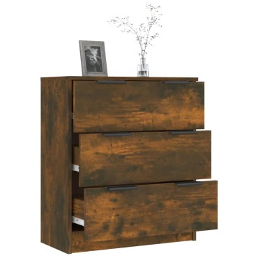 vidaXL Ντουλάπι Καπνιστή Δρυς 60x30x70cm από Επεξεργασμένο Ξύλο 1 τεμ.
