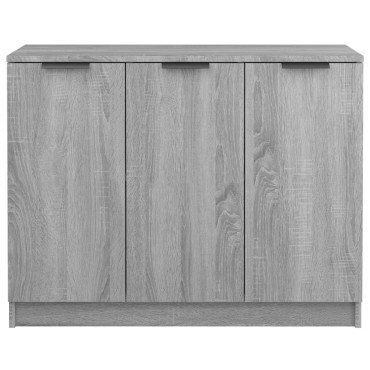 vidaXL Ντουλάπι Γκρι Sonoma 90,5x30x70cm από Επεξεργασμένο Ξύλο 1 τεμ.