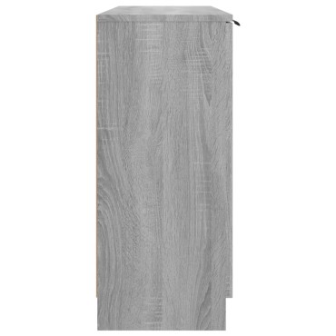 vidaXL Ντουλάπι Γκρι Sonoma 90,5x30x70cm από Επεξεργασμένο Ξύλο 1 τεμ.
