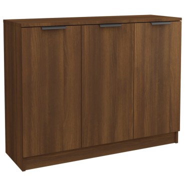 vidaXL Ντουλάπι Καφέ Δρυς 90,5x30x70cm από Επεξεργασμένο Ξύλο 1 τεμ.