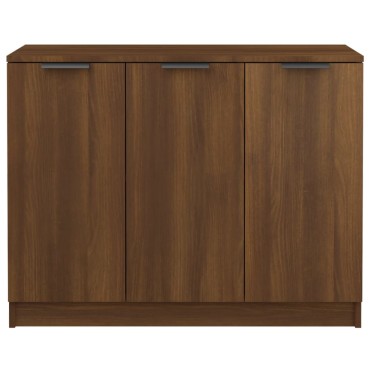 vidaXL Ντουλάπι Καφέ Δρυς 90,5x30x70cm από Επεξεργασμένο Ξύλο 1 τεμ.