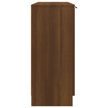 vidaXL Ντουλάπι Καφέ Δρυς 90,5x30x70cm από Επεξεργασμένο Ξύλο 1 τεμ.