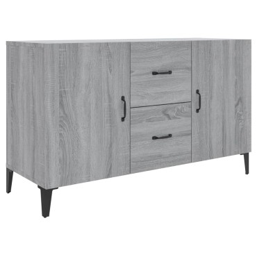 vidaXL Μπουφές Γκρι Sonoma 100x36x60cm από Επεξεργασμένο Ξύλο 1 τεμ.