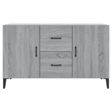 vidaXL Μπουφές Γκρι Sonoma 100x36x60cm από Επεξεργασμένο Ξύλο 1 τεμ.