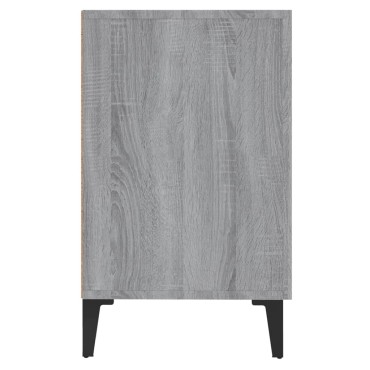 vidaXL Μπουφές Γκρι Sonoma 100x36x60cm από Επεξεργασμένο Ξύλο 1 τεμ.