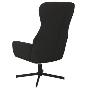 vidaXL Πολυθρόνα Relax Μαύρη Βελούδινη 70x77x94cm 1 τεμ.