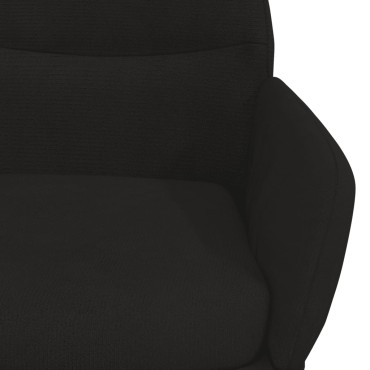 vidaXL Πολυθρόνα Relax Μαύρη Βελούδινη 70x77x94cm 1 τεμ.