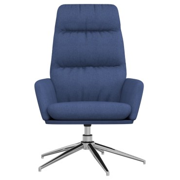 vidaXL Πολυθρόνα Relax Μπλε Υφασμάτινη 70x77x98cm 1 τεμ.