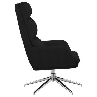 vidaXL Πολυθρόνα Relax Μαύρη Υφασμάτινη 70x77x98cm 1 τεμ.