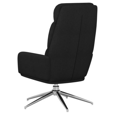 vidaXL Πολυθρόνα Relax Μαύρη Υφασμάτινη 70x77x98cm 1 τεμ.