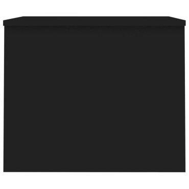 vidaXL Τραπεζάκι Σαλονιού Μαύρο 80x50,5x41,5cm Επεξεργ. Ξύλο 1 τεμ.