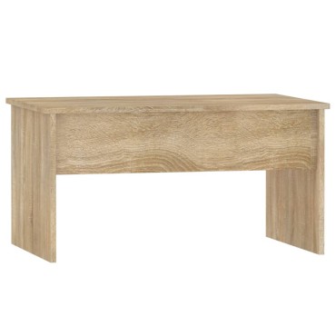 vidaXL Τραπεζάκι Σαλονιού Sonoma Δρυς 80x50,5x41,5cm Επεξεργ. Ξύλο 1 τεμ.