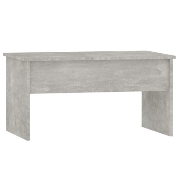 vidaXL Τραπεζάκι Σαλονιού Γκρι Σκυρ. 80x50,5x41,5cm Επεξεργ. Ξύλο 1 τεμ.