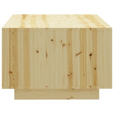vidaXL Τραπεζάκι Σαλονιού 110x50x33,5cm από Μασίφ Ξύλο Ελάτης 1 τεμ.