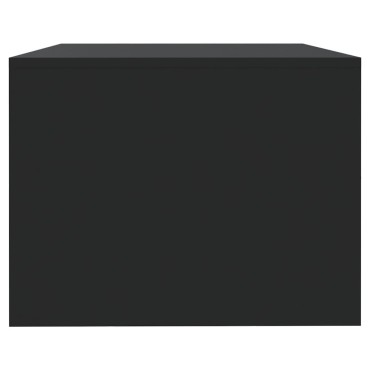 vidaXL Τραπεζάκι Σαλονιού Μαύρο 102x55x42cm από Επεξεργ. Ξύλο 1 τεμ.