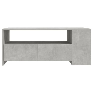vidaXL Τραπεζάκι Σαλονιού Γκρι Σκυρ. 102x55x42cm Επεξεργασμένο Ξύλο 1 τεμ.