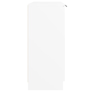 vidaXL Συρταριέρα Λευκή 60x30x70cm από Επεξεργασμένο Ξύλο 1 τεμ.