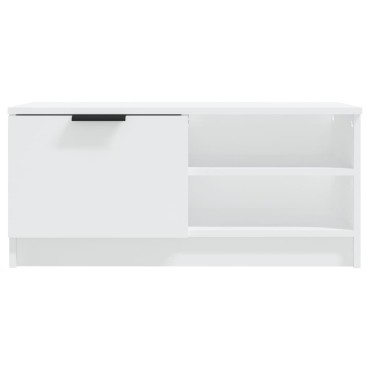 vidaXL Έπιπλα Τηλεόρασης 2 τεμ. Λευκό 80x35x36,5cm Επεξεργ. Ξύλο