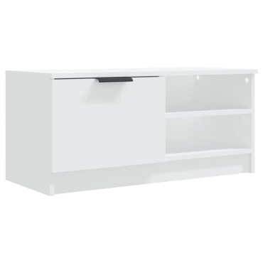 vidaXL Έπιπλα Τηλεόρασης 2 τεμ. Λευκό 80x35x36,5cm Επεξεργ. Ξύλο