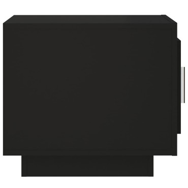 vidaXL Τραπεζάκι Σαλονιού Μαύρο 51x50x45cm από Επεξεργασμένο Ξύλο 1 τεμ.