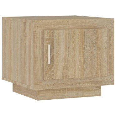 vidaXL Τραπεζάκι Σαλονιού Sonoma Δρυς 51x50x45cm Επεξεργασμένο Ξύλο 1 τεμ.