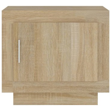 vidaXL Τραπεζάκι Σαλονιού Sonoma Δρυς 51x50x45cm Επεξεργασμένο Ξύλο 1 τεμ.