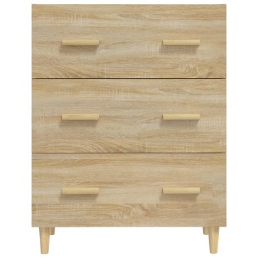 vidaXL Ντουλάπι Sonoma Δρυς 70x34x90cm από Επεξεργασμένο Ξύλο 1 τεμ.