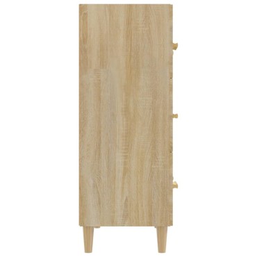 vidaXL Ντουλάπι Sonoma Δρυς 70x34x90cm από Επεξεργασμένο Ξύλο 1 τεμ.