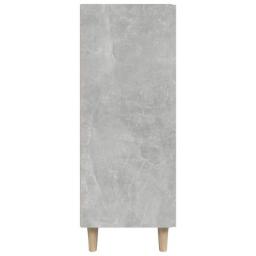 vidaXL Ντουλάπι Γκρι Σκυροδέματος 69,5x34x90cm Επεξεργασμένο Ξύλο 1 τεμ.