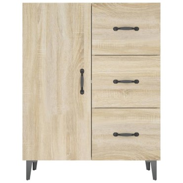 vidaXL Ντουλάπι Sonoma Δρυς 69,5x34x90cm από Επεξεργασμένο Ξύλο 1 τεμ.