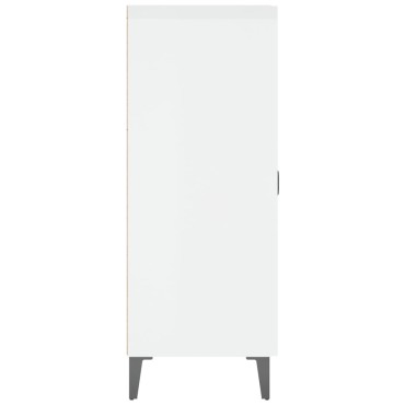vidaXL Ντουλάπι Γυαλιστερό Λευκό 69,5x34x90cm Επεξεργασμένο Ξύλο 1 τεμ.