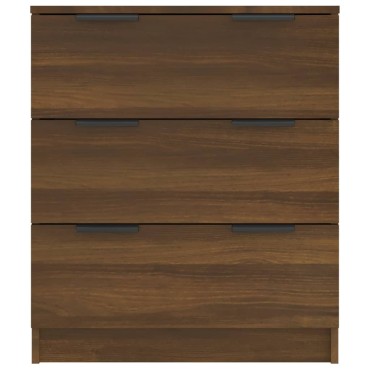 vidaXL Μπουφές Καφέ Δρυς 60x30x70cm από Επεξεργασμένο Ξύλο 1 τεμ.