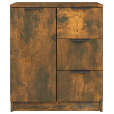 vidaXL Ντουλάπι Καπνιστή Δρυς 60x30x70cm από Επεξεργασμένο Ξύλο 1 τεμ.