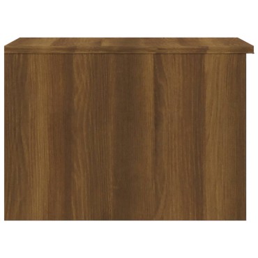 vidaXL Τραπεζάκι Σαλονιού Καφέ Δρυς 50x50x36cm Επεξεργασμένο Ξύλο 1 τεμ.