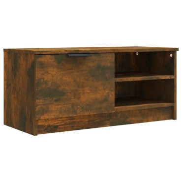 vidaXL Έπιπλο Τηλεόρασης Καπνιστή Δρυς 80x35x36,5cm Επεξεργ. Ξύλο