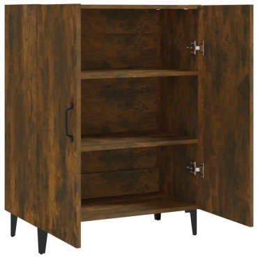 vidaXL Ντουλάπι Καπνιστή Δρυς 70x34x90cm Επεξεργασμένο Ξύλο 1 τεμ.