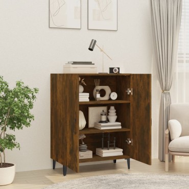 vidaXL Ντουλάπι Καπνιστή Δρυς 70x34x90cm Επεξεργασμένο Ξύλο 1 τεμ.