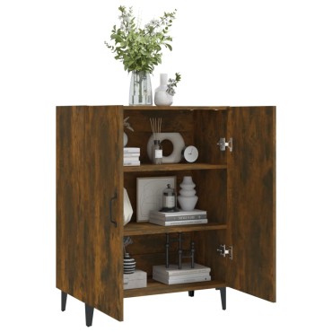 vidaXL Ντουλάπι Καπνιστή Δρυς 70x34x90cm Επεξεργασμένο Ξύλο 1 τεμ.