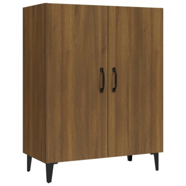 vidaXL Ντουλάπι Καφέ Δρυς 70x34x90cm από Επεξεργασμένο Ξύλο 1 τεμ.