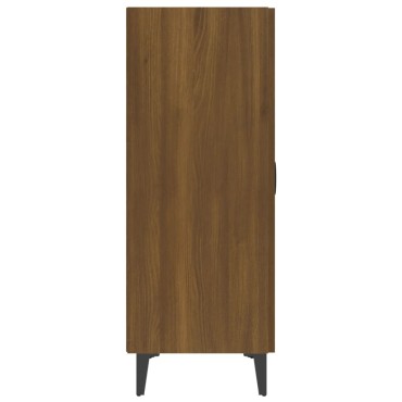 vidaXL Ντουλάπι Καφέ Δρυς 70x34x90cm από Επεξεργασμένο Ξύλο 1 τεμ.
