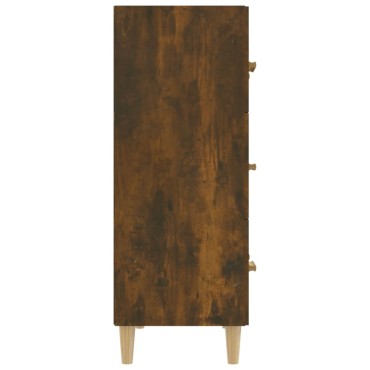 vidaXL Ντουλάπι Καπνιστή Δρυς 70x34x90cm Επεξεργασμένο Ξύλο 1 τεμ.