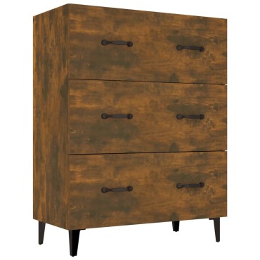 vidaXL Ντουλάπι Καπνιστή Δρυς 69,5x34x90cm Επεξεργασμένο Ξύλο 1 τεμ.