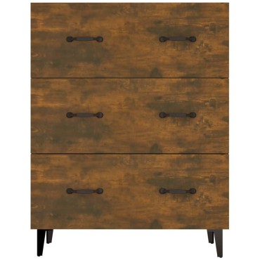 vidaXL Ντουλάπι Καπνιστή Δρυς 69,5x34x90cm Επεξεργασμένο Ξύλο 1 τεμ.