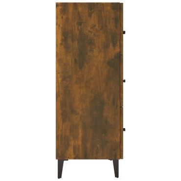 vidaXL Ντουλάπι Καπνιστή Δρυς 69,5x34x90cm Επεξεργασμένο Ξύλο 1 τεμ.